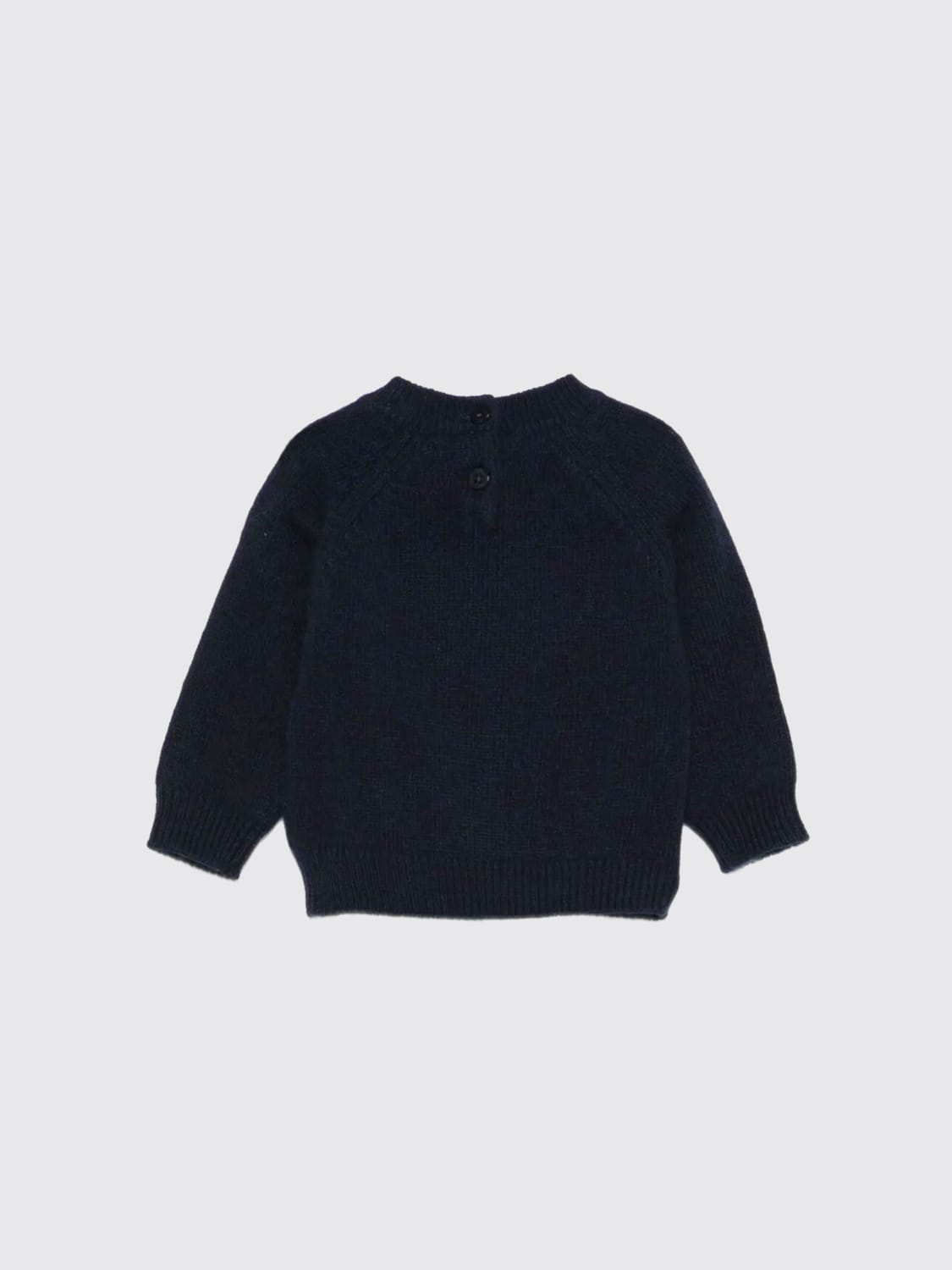 IL GUFO SWEATER: Sweater kids Il Gufo, Blue - Img 2