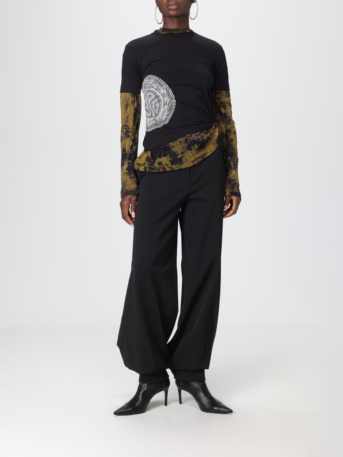 JEAN PAUL GAULTIER SWEATER: Sweater woman Jean Paul Gaultier, Multicolor - Img 2