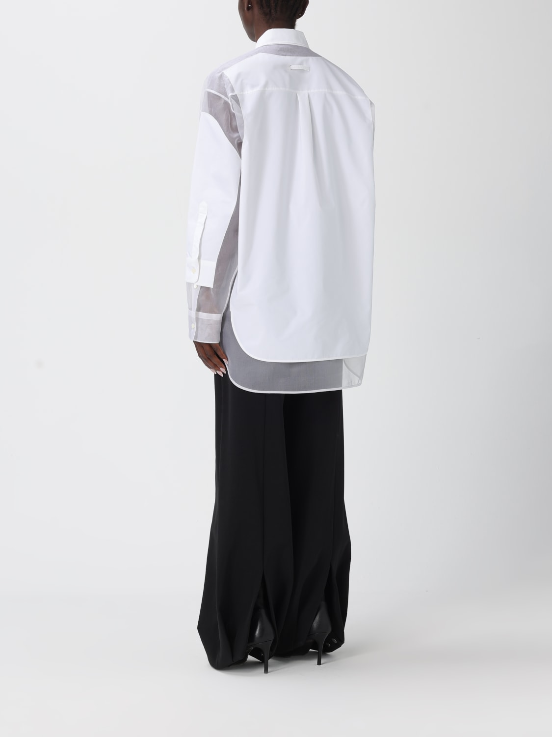 JEAN PAUL GAULTIER SHIRT: Shirt woman Jean Paul Gaultier, White - Img 3