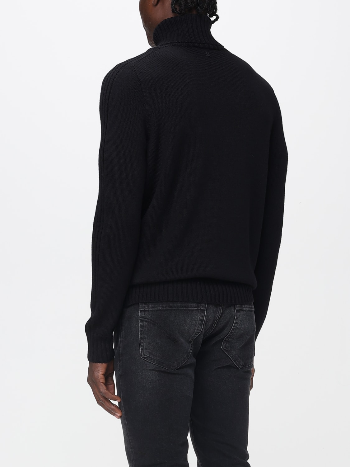 DONDUP SWEATER: Sweater men Dondup, Black - Img 2