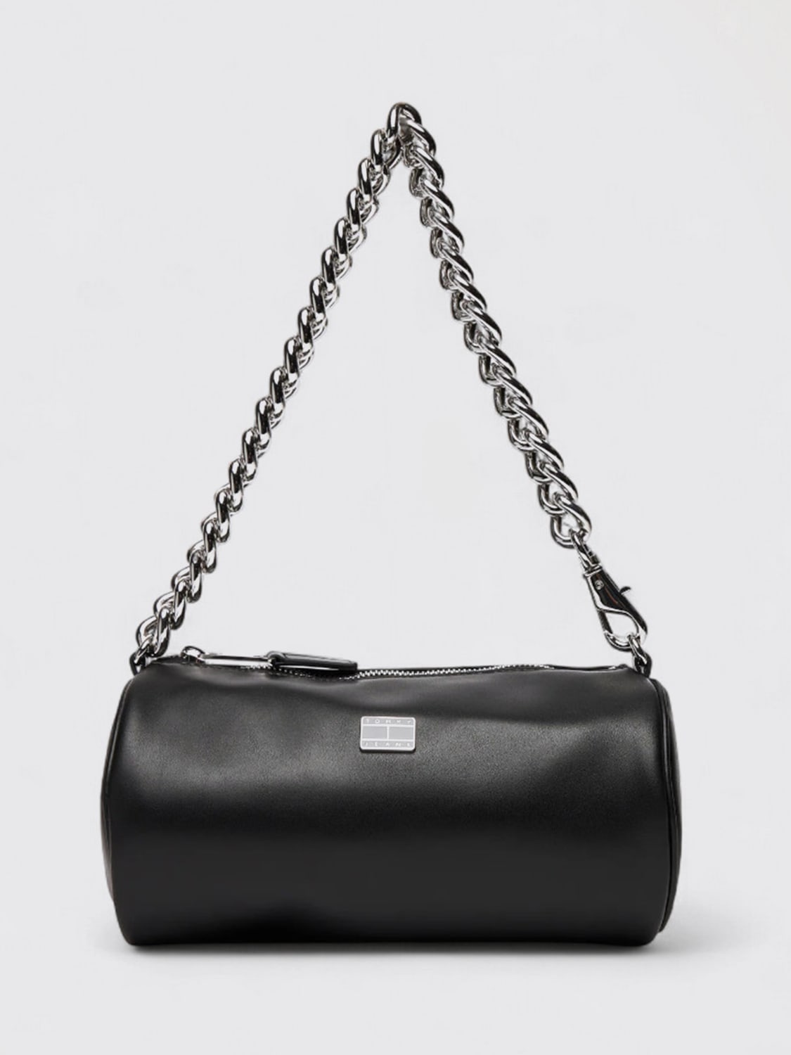 TOMMY JEANS SHOULDER BAG: Handbag woman Tommy Jeans, Black - Img 1