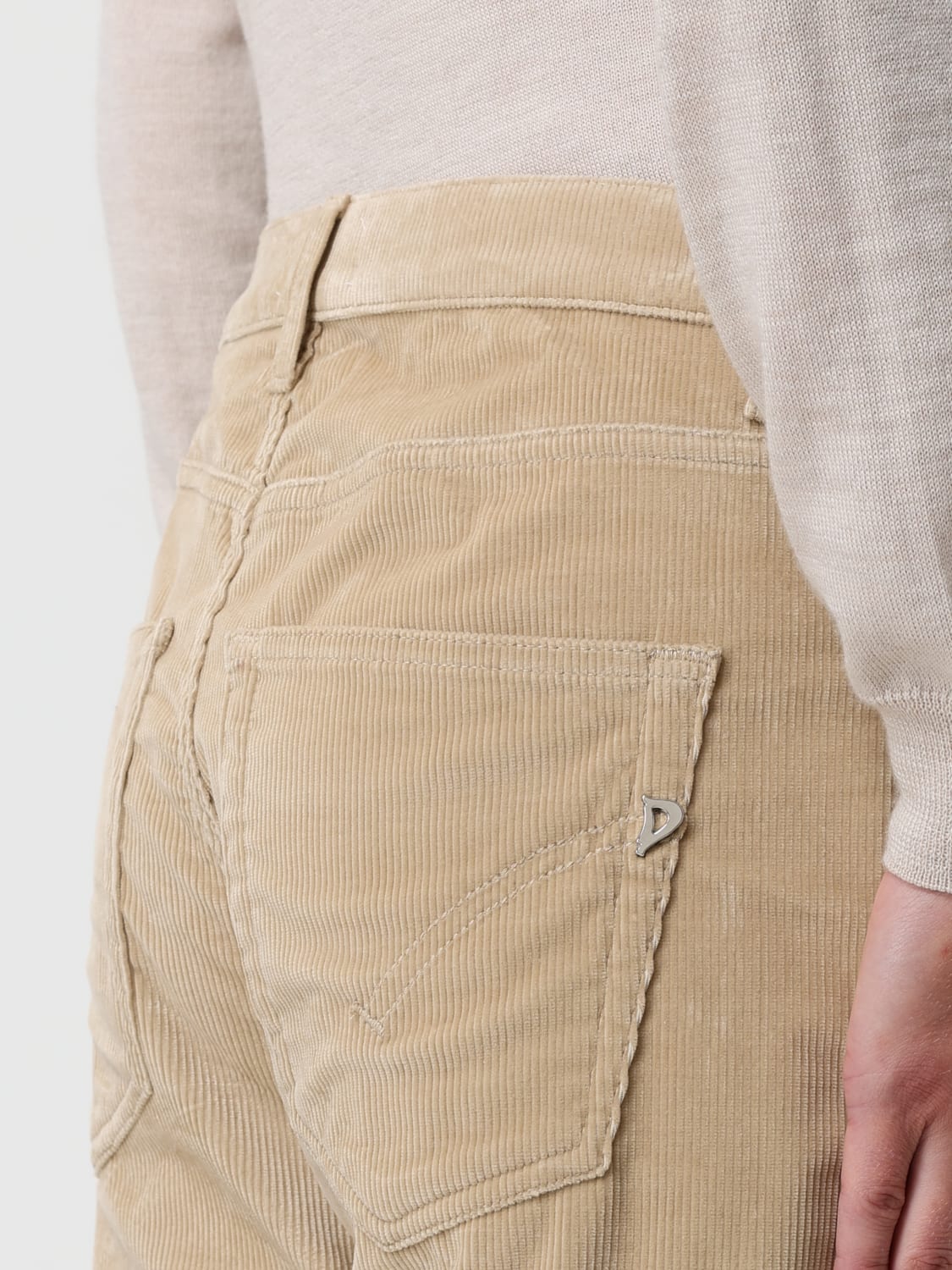 DONDUP VAQUEROS: Vaqueros mujer Dondup, Beige - Img 3