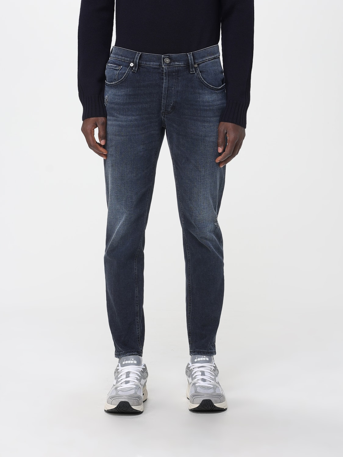 DONDUP JEANS: Jeans men Dondup, Blue - Img 1