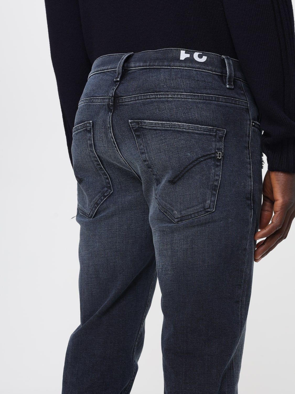 DONDUP JEANS: Jeans men Dondup, Blue - Img 3