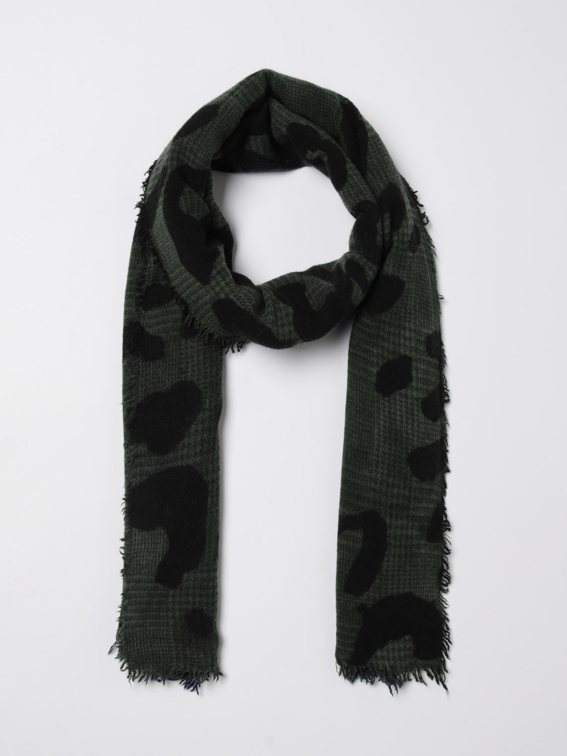 FALIERO SARTI SCARF: Scarf woman Faliero Sarti, Green - Img 2