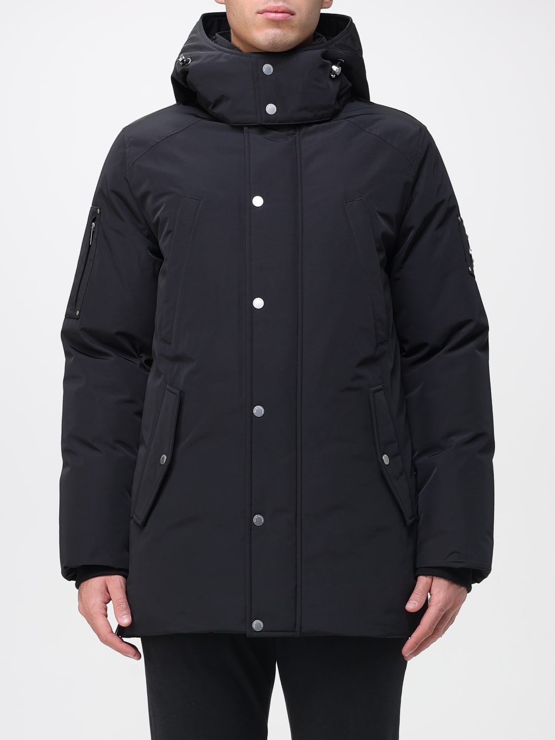 MOOSE KNUCKLES JACKE: Mantel herren Moose Knuckles, Schwarz - Img 1