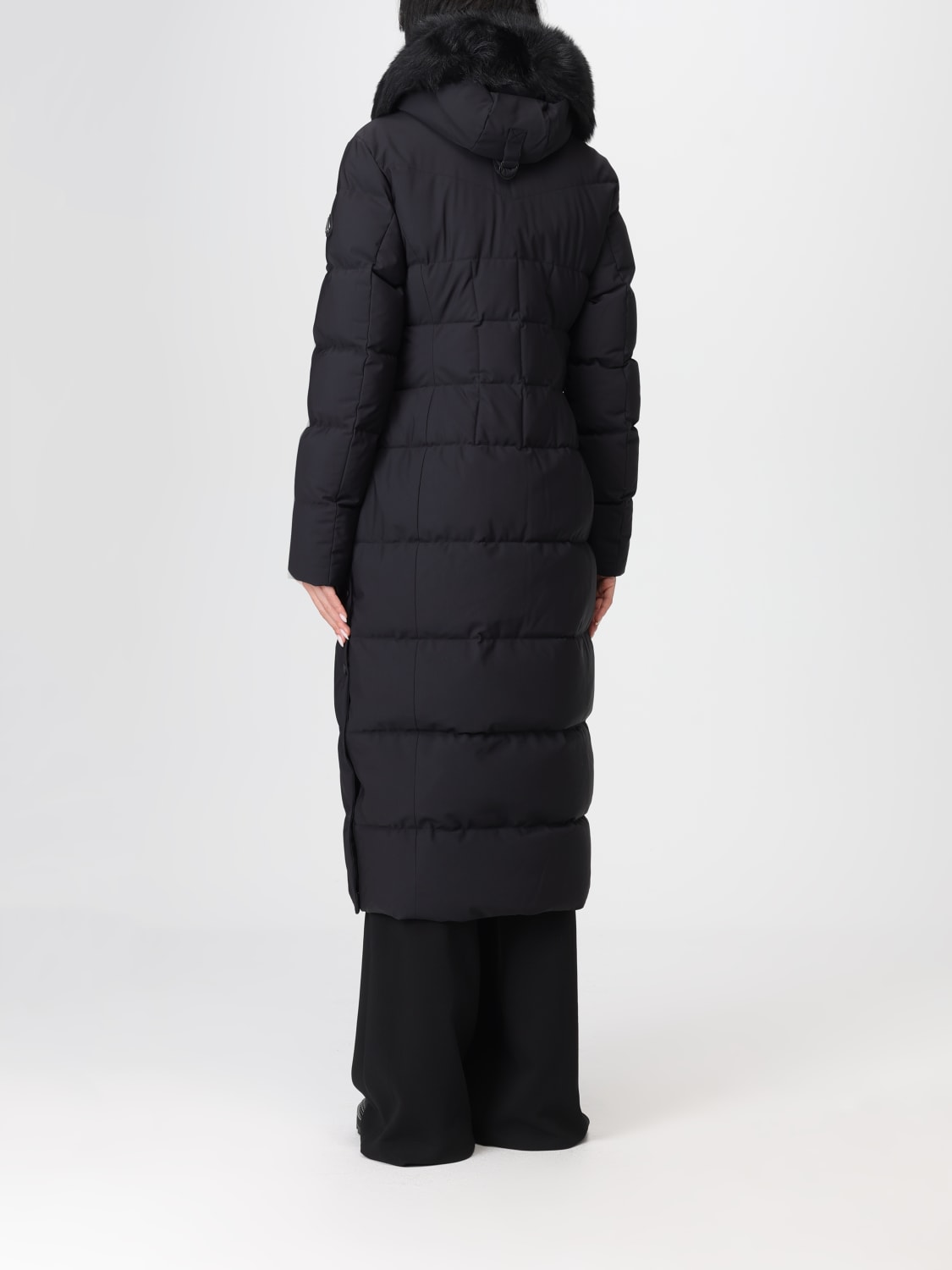 MOOSE KNUCKLES 外套: 大衣 女士 Moose Knuckles, 黑色 - Img 2