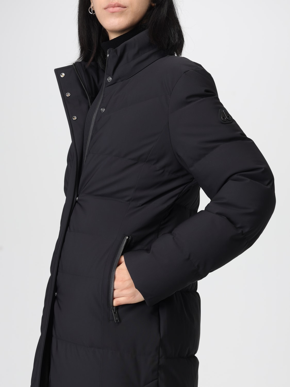 MOOSE KNUCKLES 外套: 大衣 女士 Moose Knuckles, 黑色 - Img 4