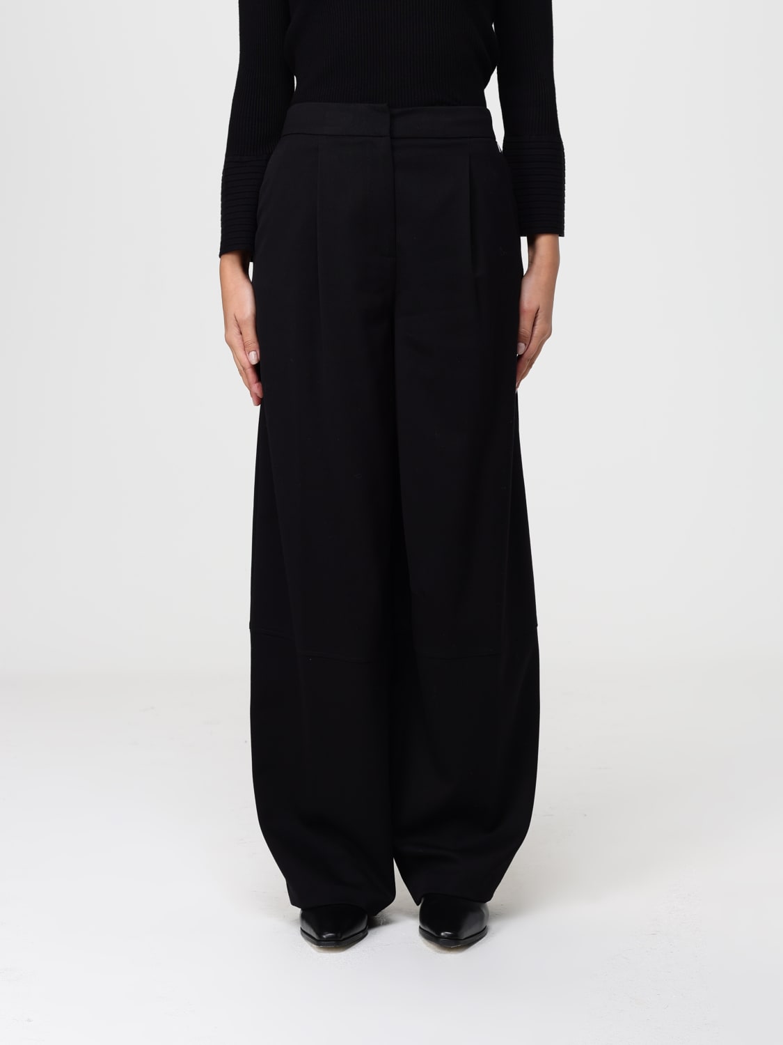 TWINSET ACTITUDE TROUSERS: Trousers woman Twinset Actitude, Black - Img 1