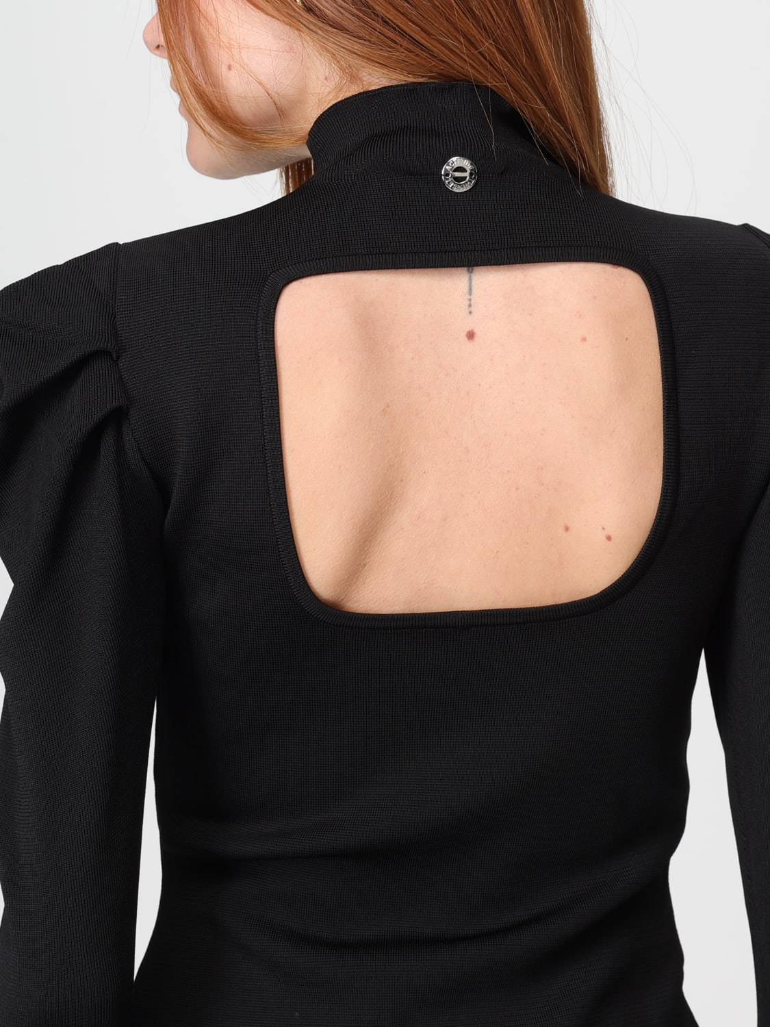 TWINSET ACTITUDE 连衣裙: 连衣裙 女士 Twinset Actitude, 黑色 - Img 3