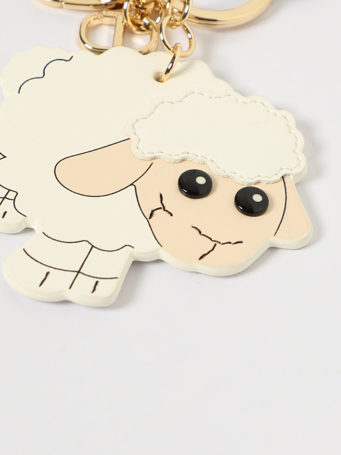 TWINSET KEY CHAIN: Key chain woman Twinset, White - Img 2