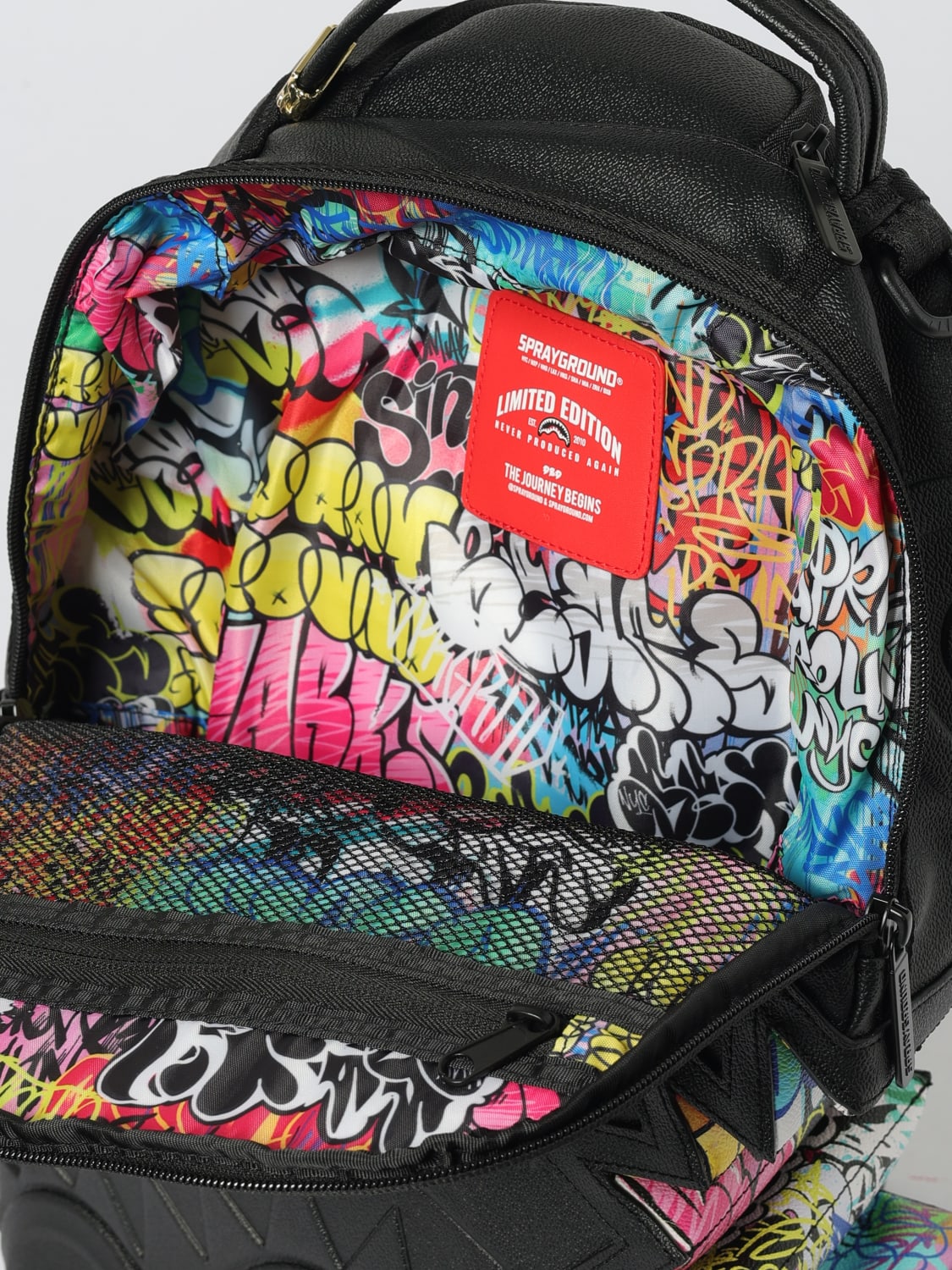 SPRAYGROUND BACKPACK: Backpack men Sprayground, Multicolor - Img 4