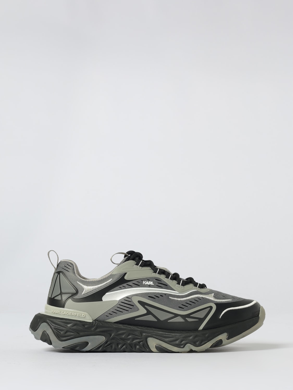 KARL LAGERFELD SNEAKERS: Sneakers Blaze Karl Lagerfeld in mesh e gomma , Nero - Img 1