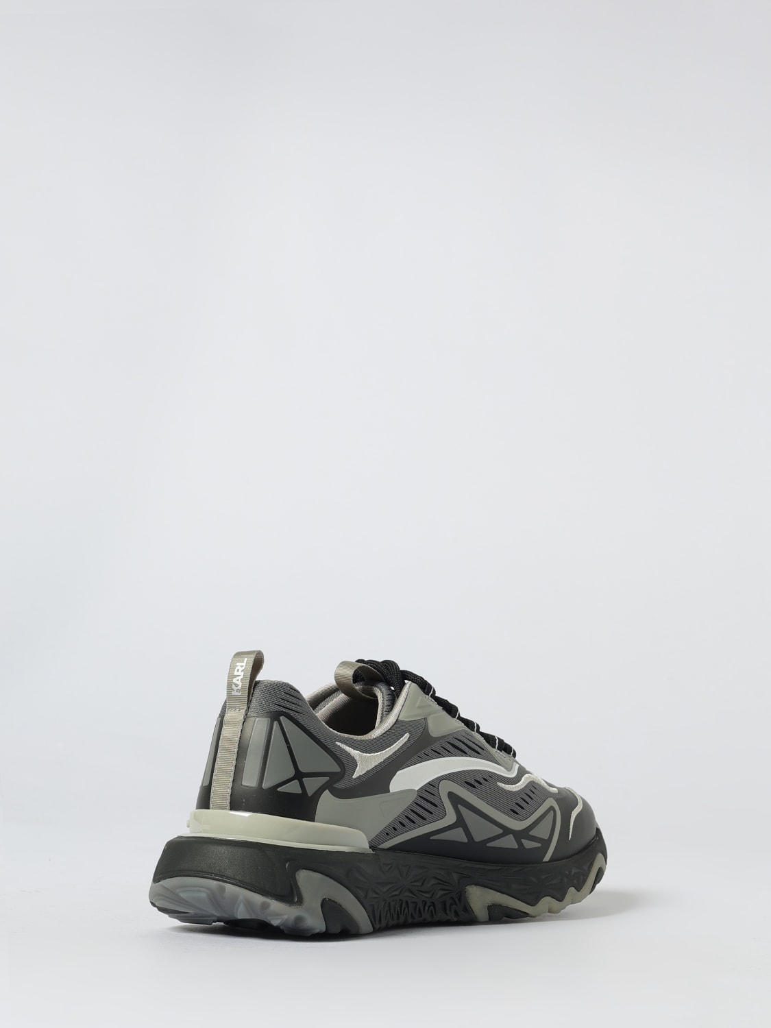KARL LAGERFELD SNEAKERS: Sneakers Blaze Karl Lagerfeld in mesh e gomma , Nero - Img 3