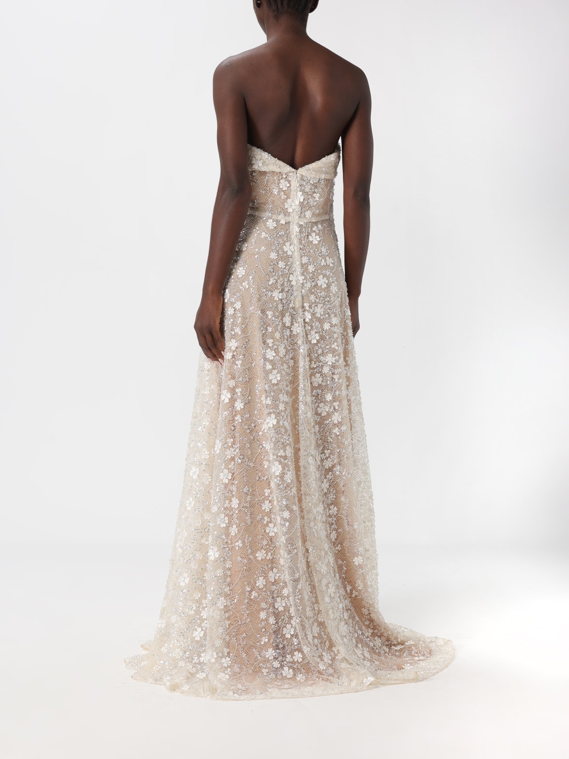 GENNY KLEID: Kleid damen Genny, Weiß - Img 2