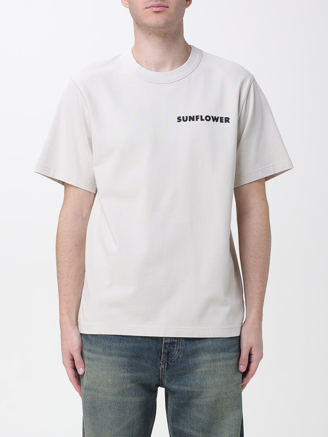 SUNFLOWER T-SHIRT: T-shirt men Sunflower, Grey - Img 1