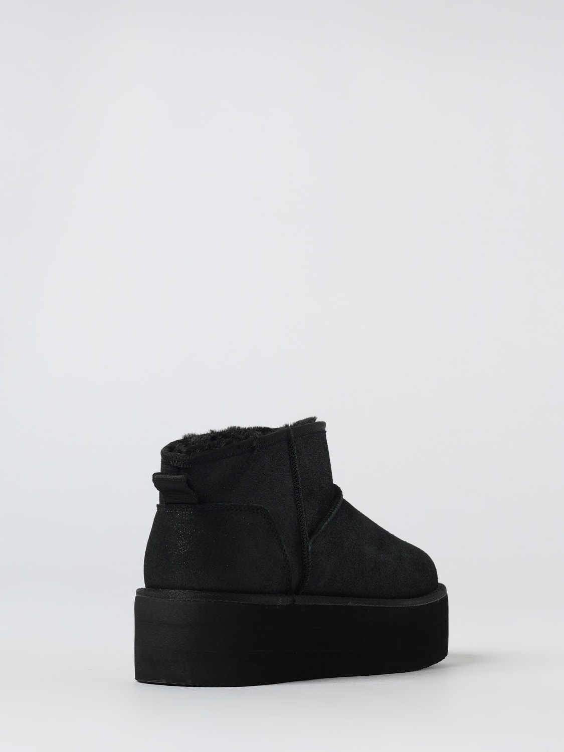 KARL LAGERFELD BOOTS: Flat ankle boot woman Karl Lagerfeld, Black - Img 3