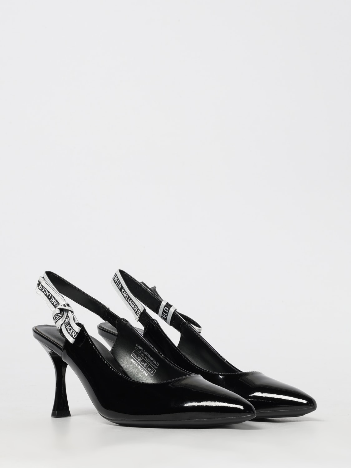 KARL LAGERFELD PUMPS: Absatzschuhe damen Karl Lagerfeld, Schwarz - Img 2