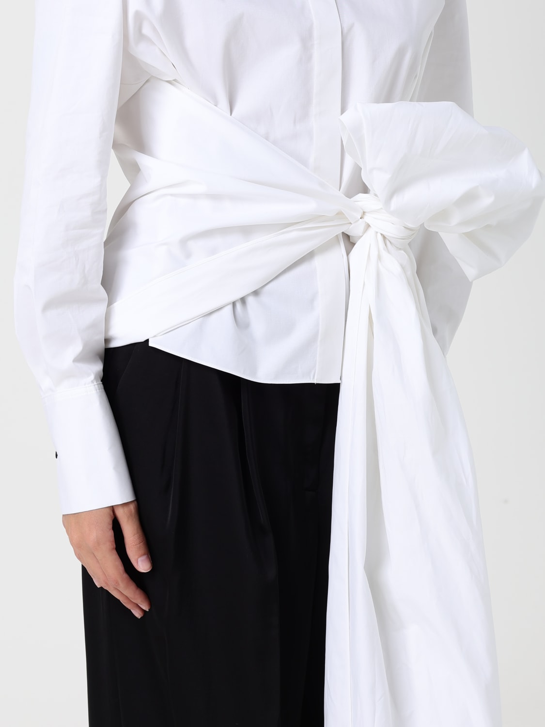 KARL LAGERFELD CAMISA: Camisa mujer Karl Lagerfeld, Blanco - Img 3