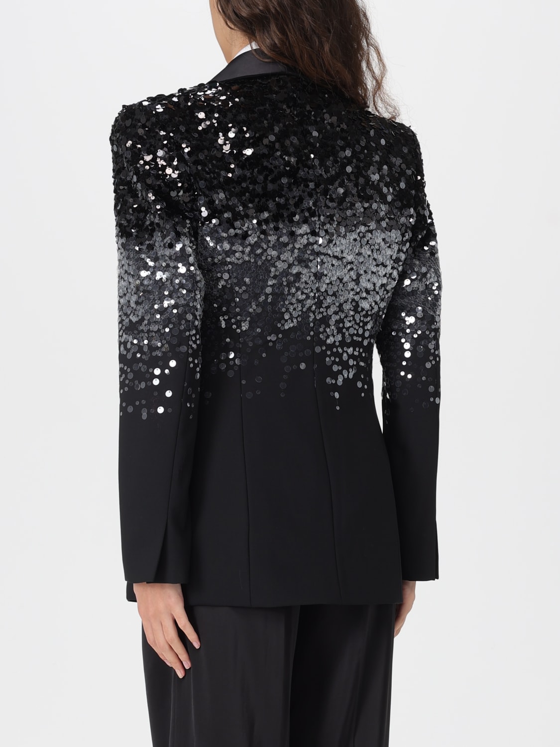 KARL LAGERFELD JACKET: Blazer woman Karl Lagerfeld, Black - Img 2