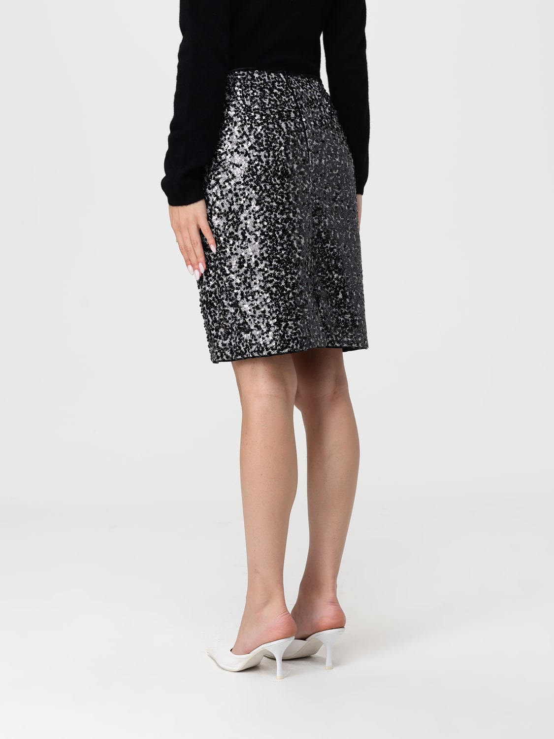 KARL LAGERFELD FALDA: Falda mujer Karl Lagerfeld, Negro - Img 2