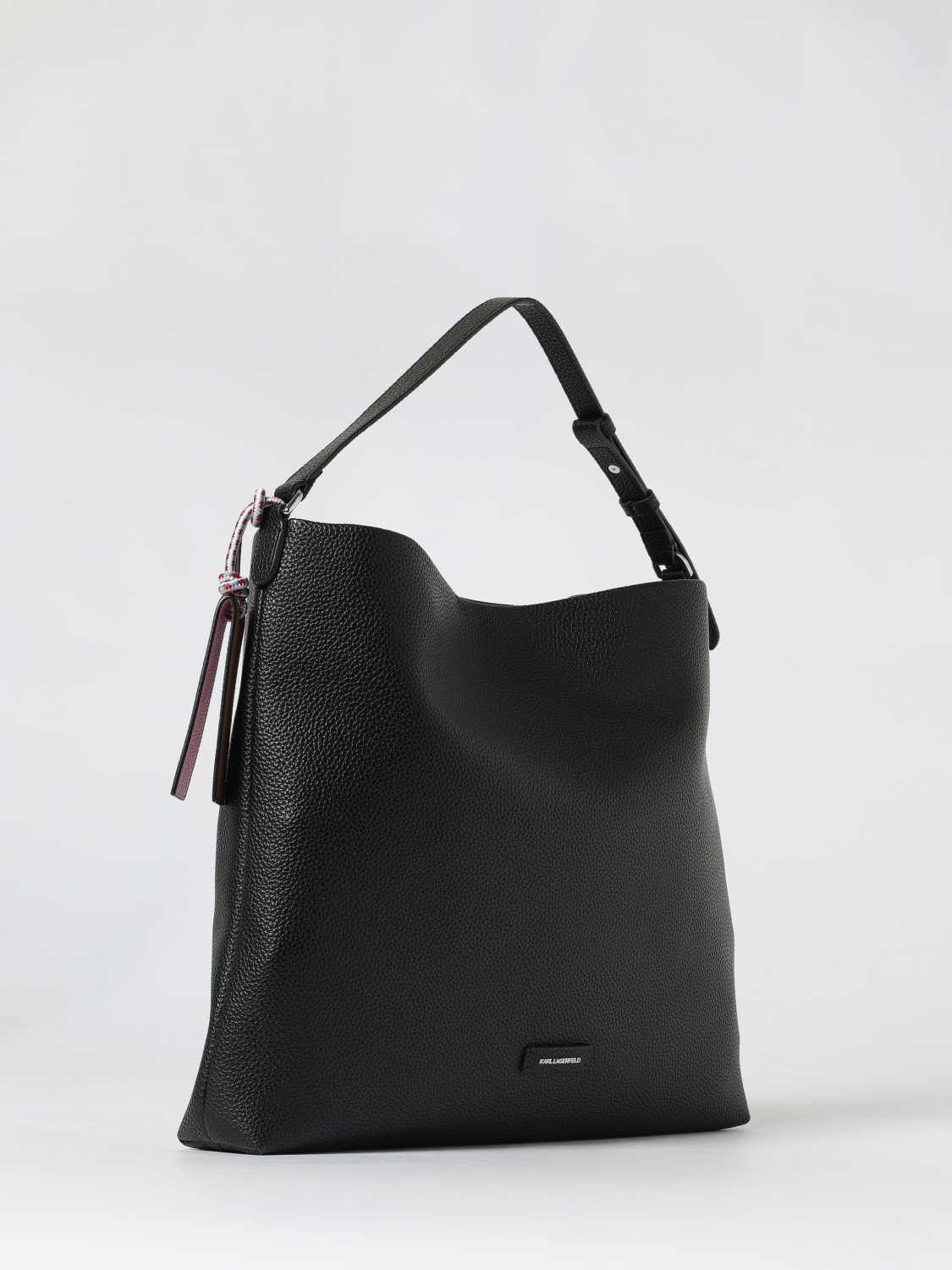 KARL LAGERFELD SHOULDER BAG: Shoulder bag woman Karl Lagerfeld, Black - Img 2