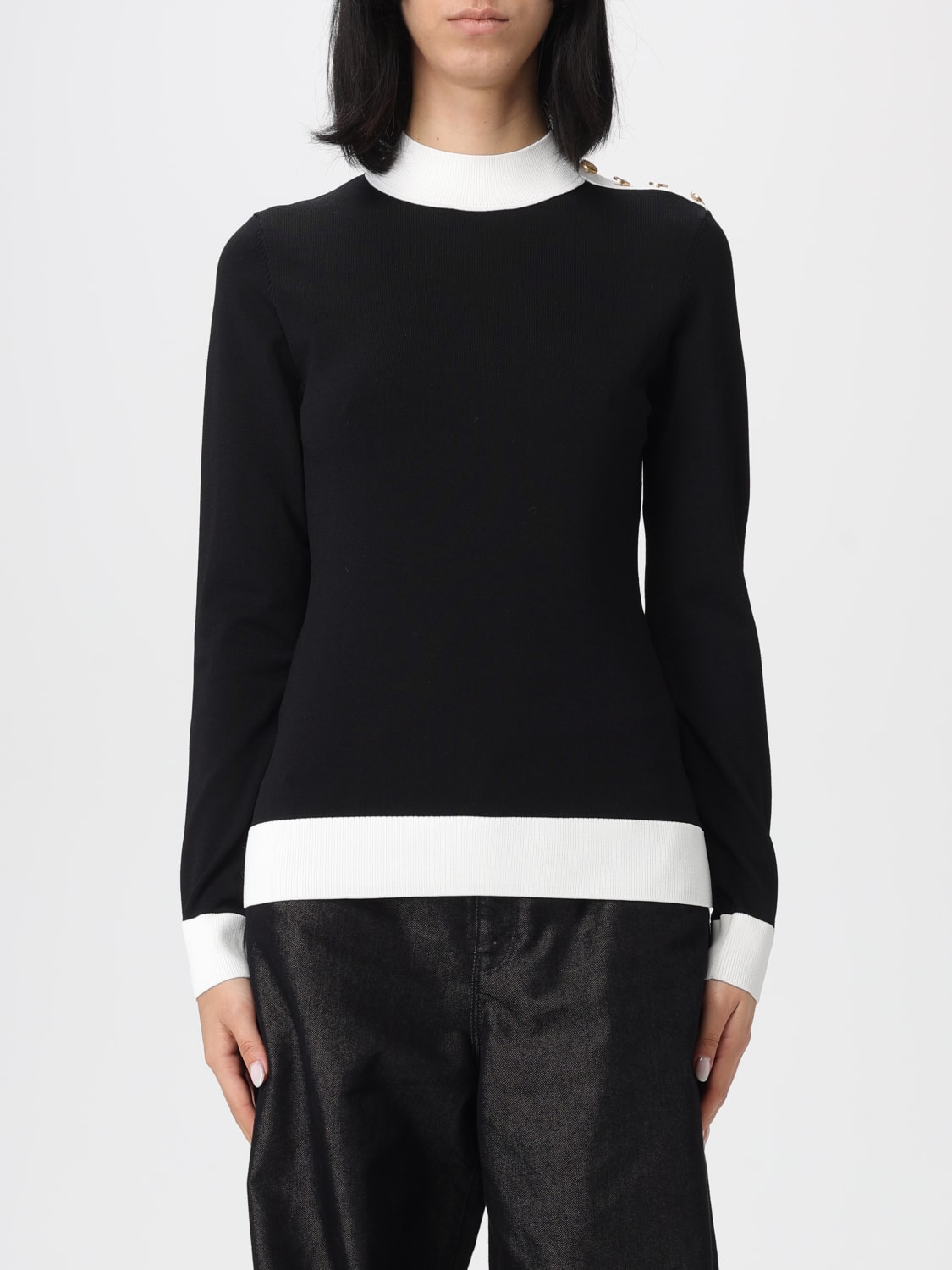 KARL LAGERFELD PULL: Pull femme Karl Lagerfeld, Noir - Img 1
