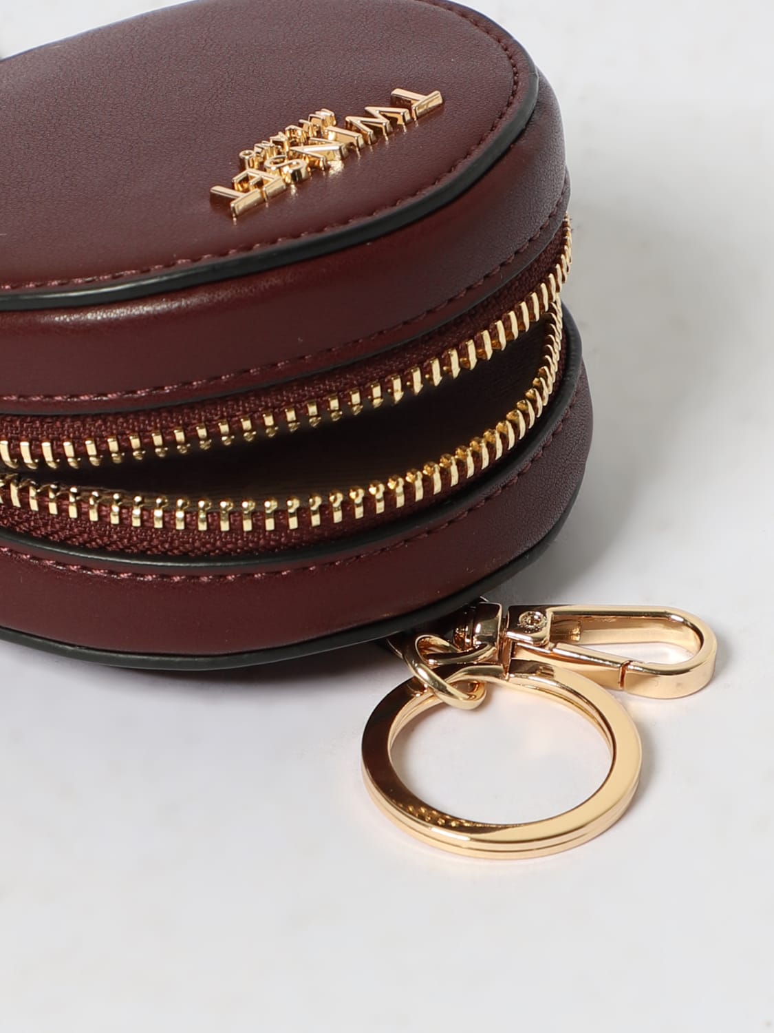 TWINSET WALLET: Wallet woman Twinset, Violet - Img 2