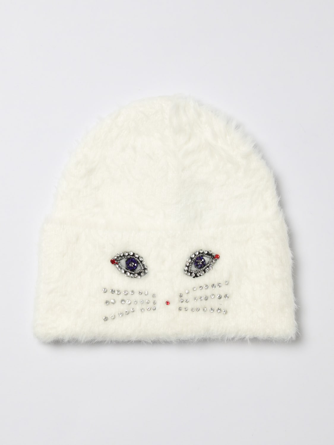 KARL LAGERFELD HAT: Hat woman Karl Lagerfeld, White - Img 1