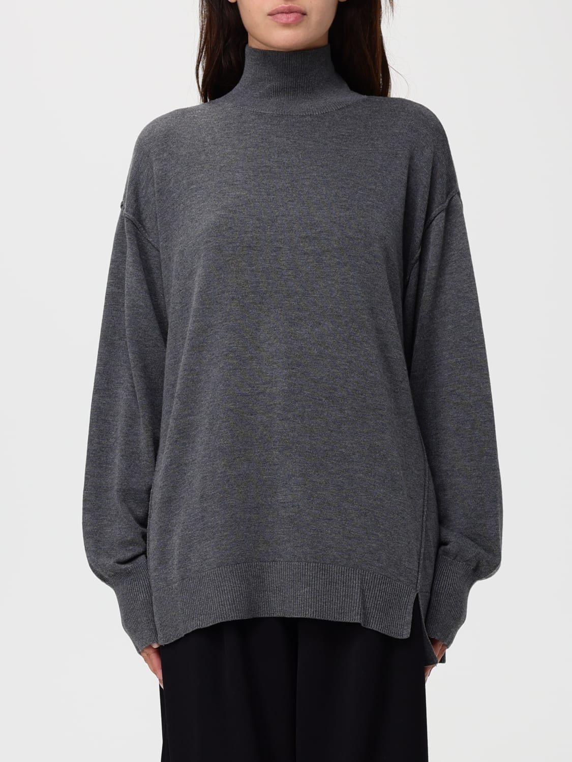 TWINSET ACTITUDE SWEATER: Top woman Twinset Actitude, Grey - Img 1