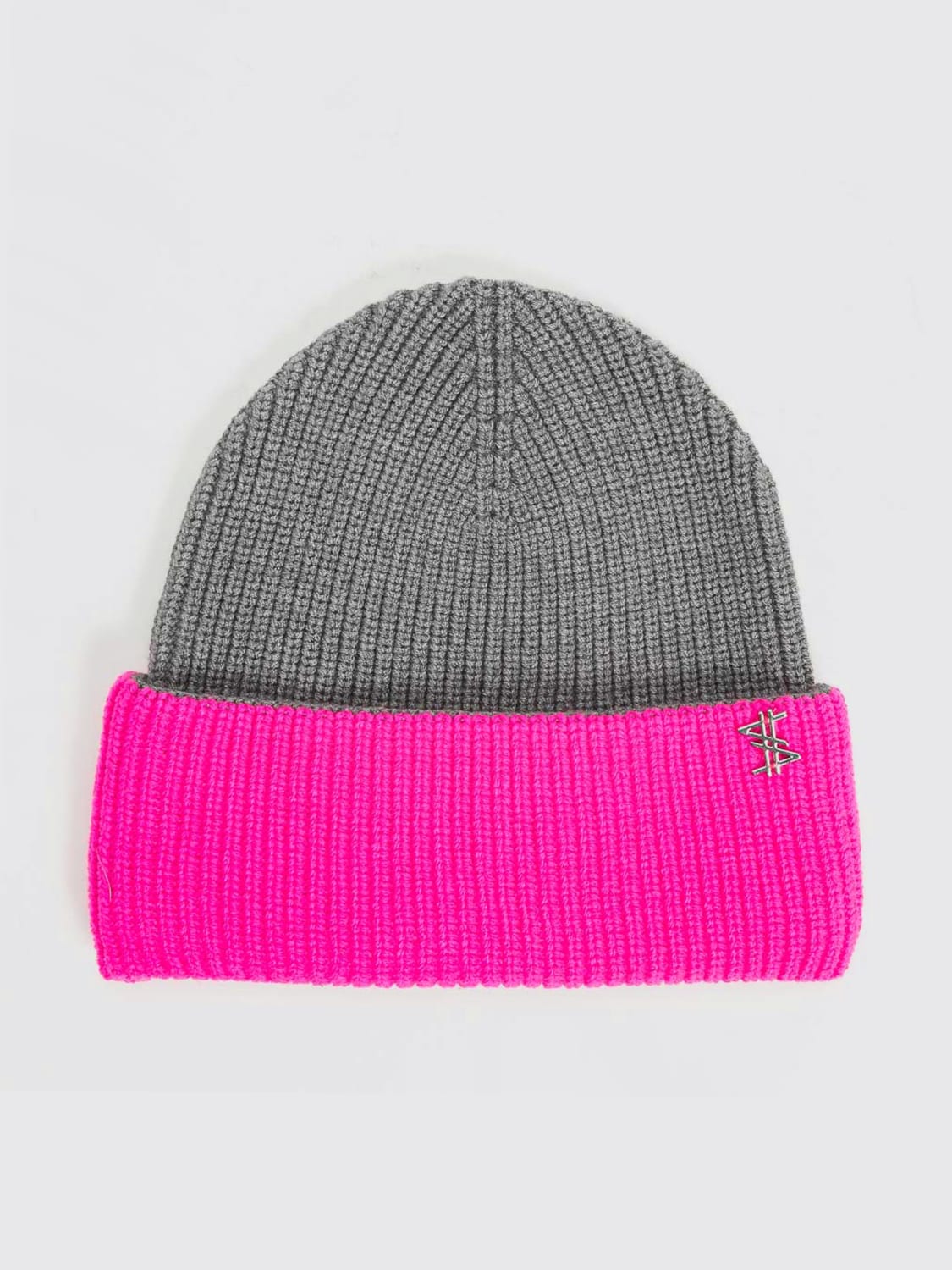 TWINSET ACTITUDE HAT: Hat woman Twinset Actitude, Grey - Img 1