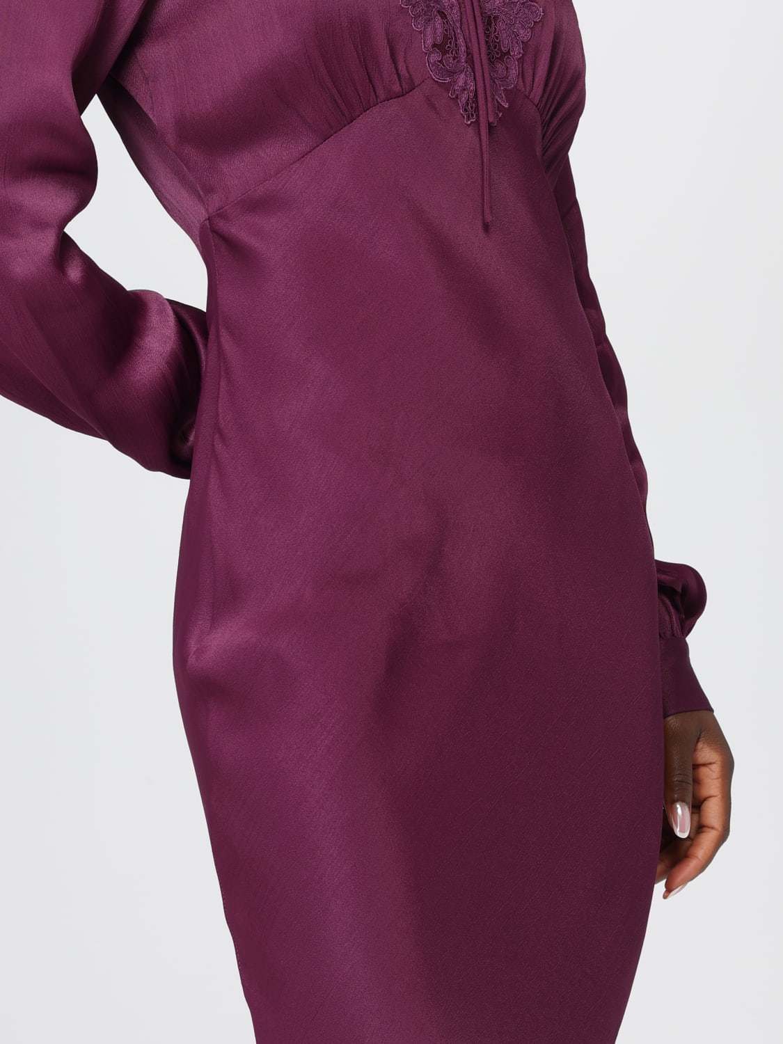 TWINSET ROBE: Robe femme Twinset, Violet - Img 3