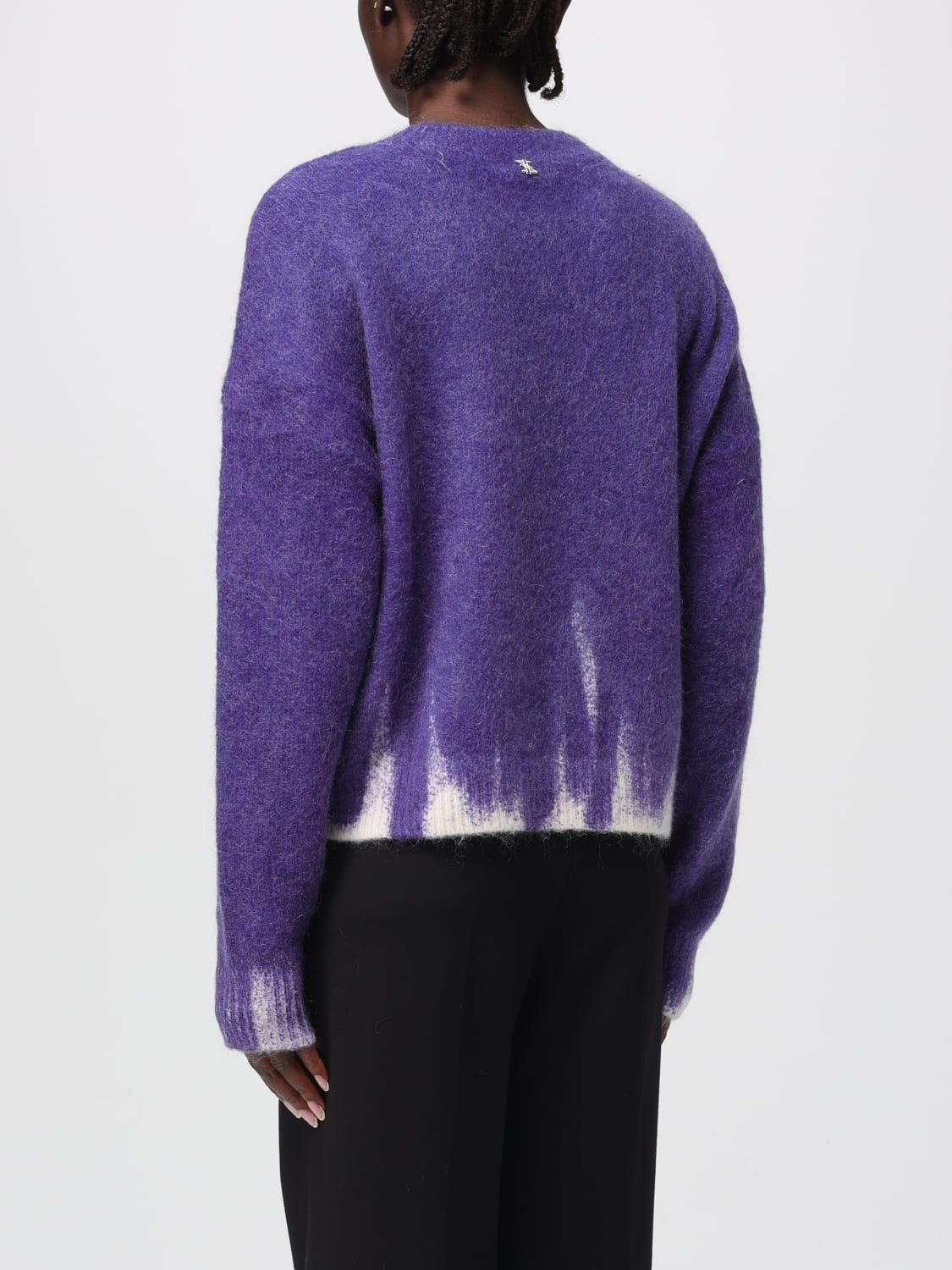 TWINSET ACTITUDE SWEATER: Top woman Twinset Actitude, Violet - Img 2