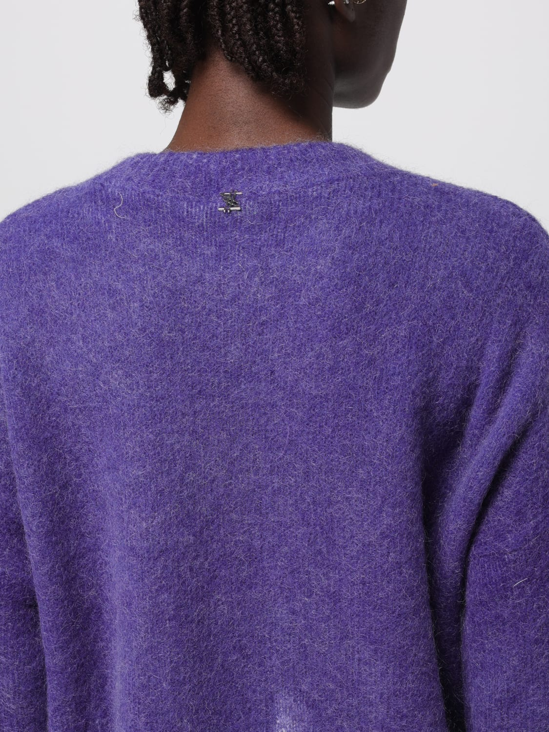 TWINSET ACTITUDE SWEATER: Top woman Twinset Actitude, Violet - Img 3