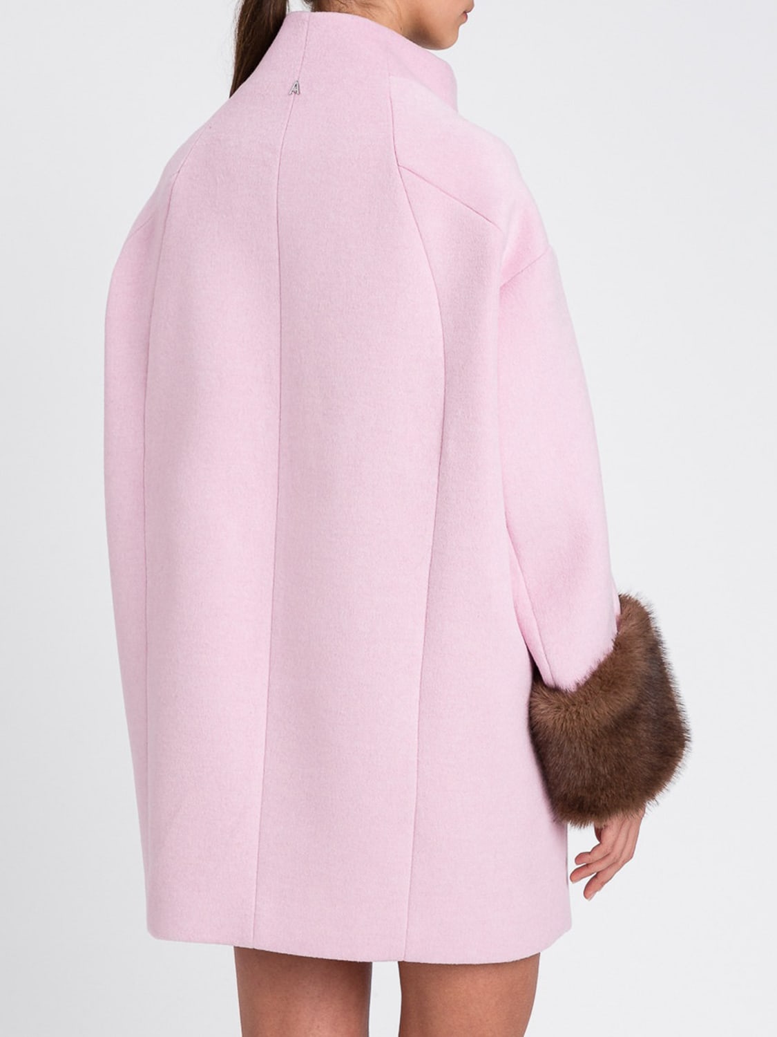 TWINSET ACTITUDE COAT: Coat woman Twinset Actitude, Pink - Img 2