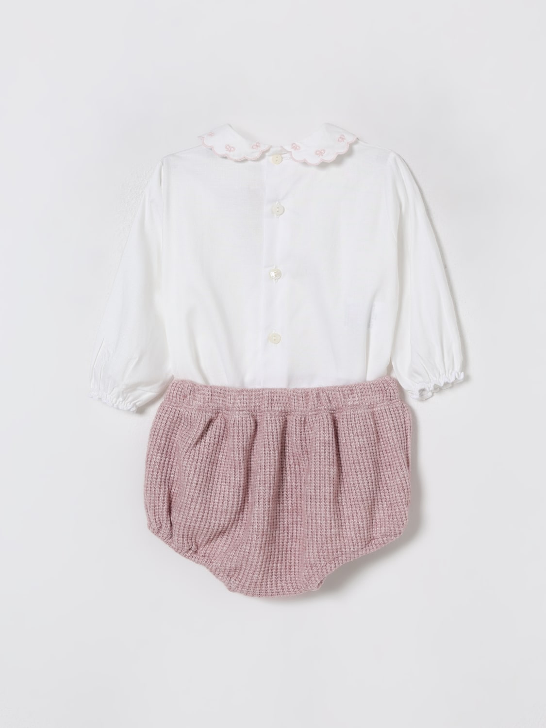 LA STUPENDERIA JUMPSUIT: La Stupenderia baby set, White - Img 2