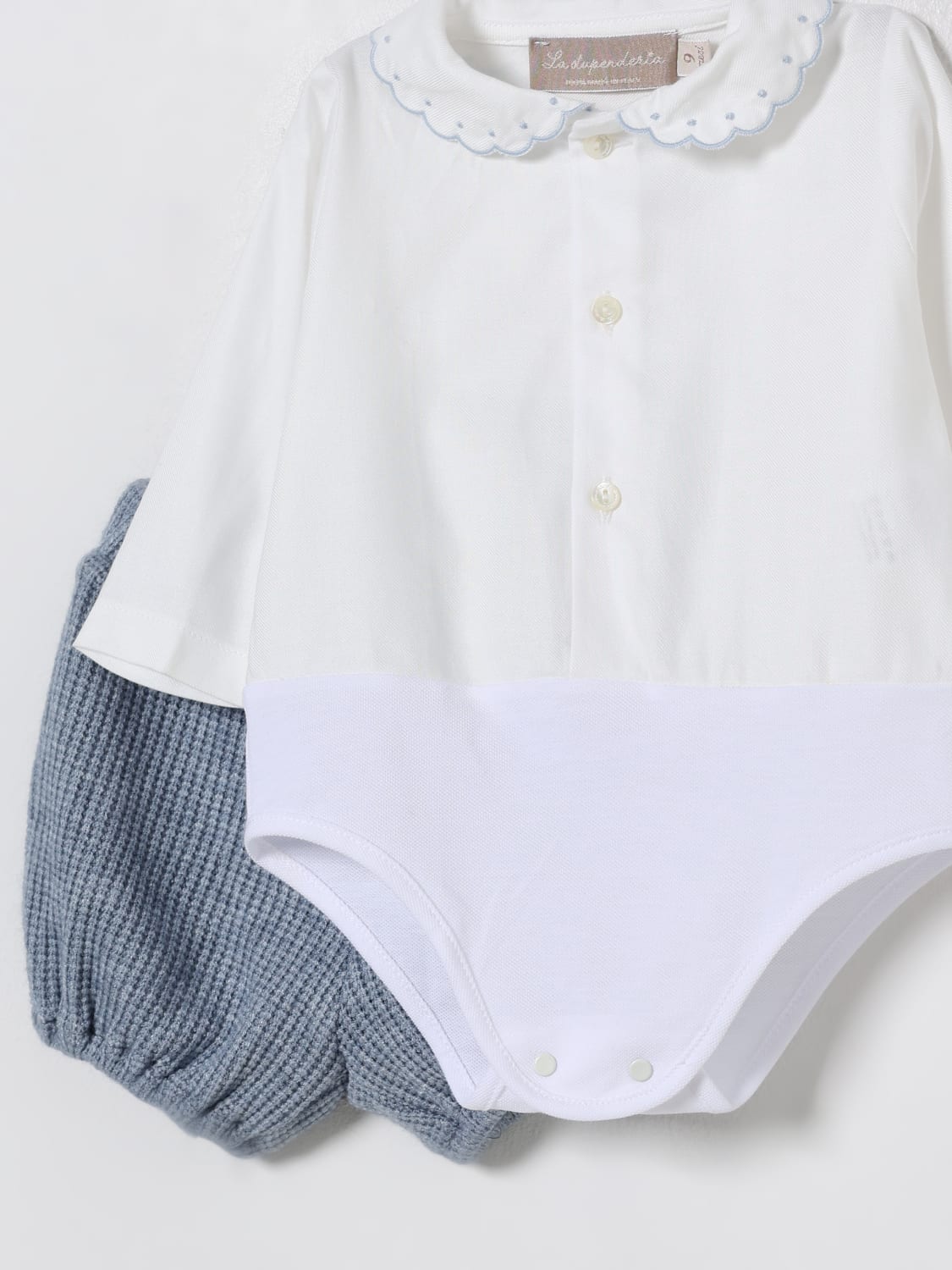 LA STUPENDERIA JUMPSUIT: La Stupenderia boys' set, Blue - Img 3