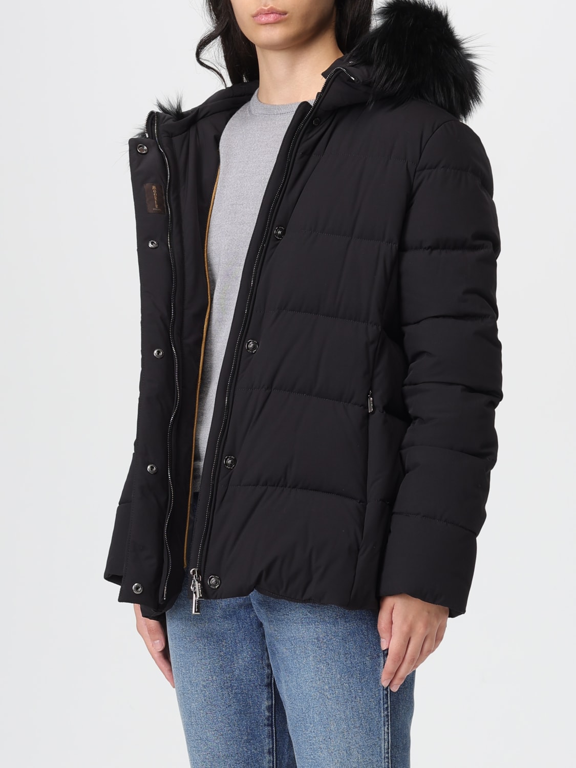 MOORER CHAQUETA: Chaqueta mujer Moorer, Negro - Img 3