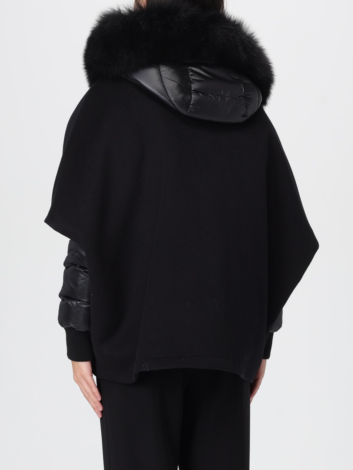 MOORER ABRIGO: Americana mujer Moorer, Negro - Img 2