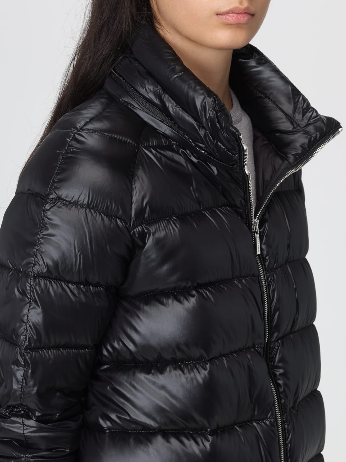 MOORER ABRIGO: Americana mujer Moorer, Negro - Img 4