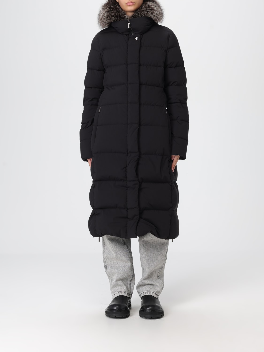 MOORER CHAQUETA: Americana mujer Moorer, Negro - Img 1