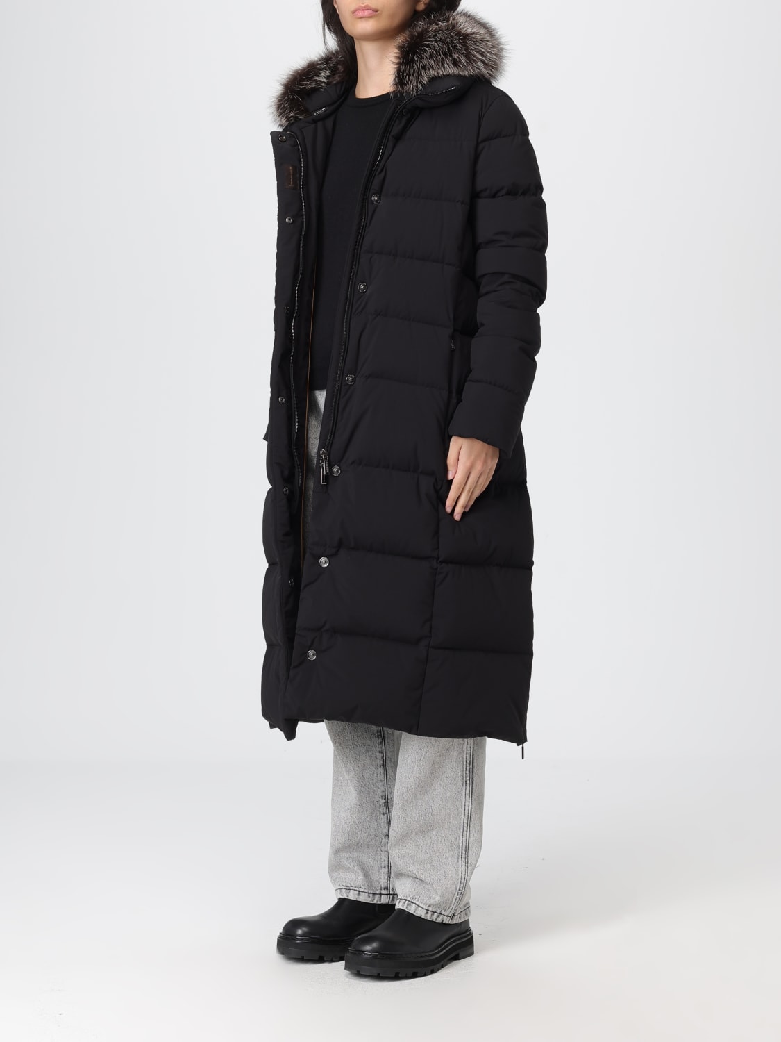 MOORER CHAQUETA: Americana mujer Moorer, Negro - Img 3