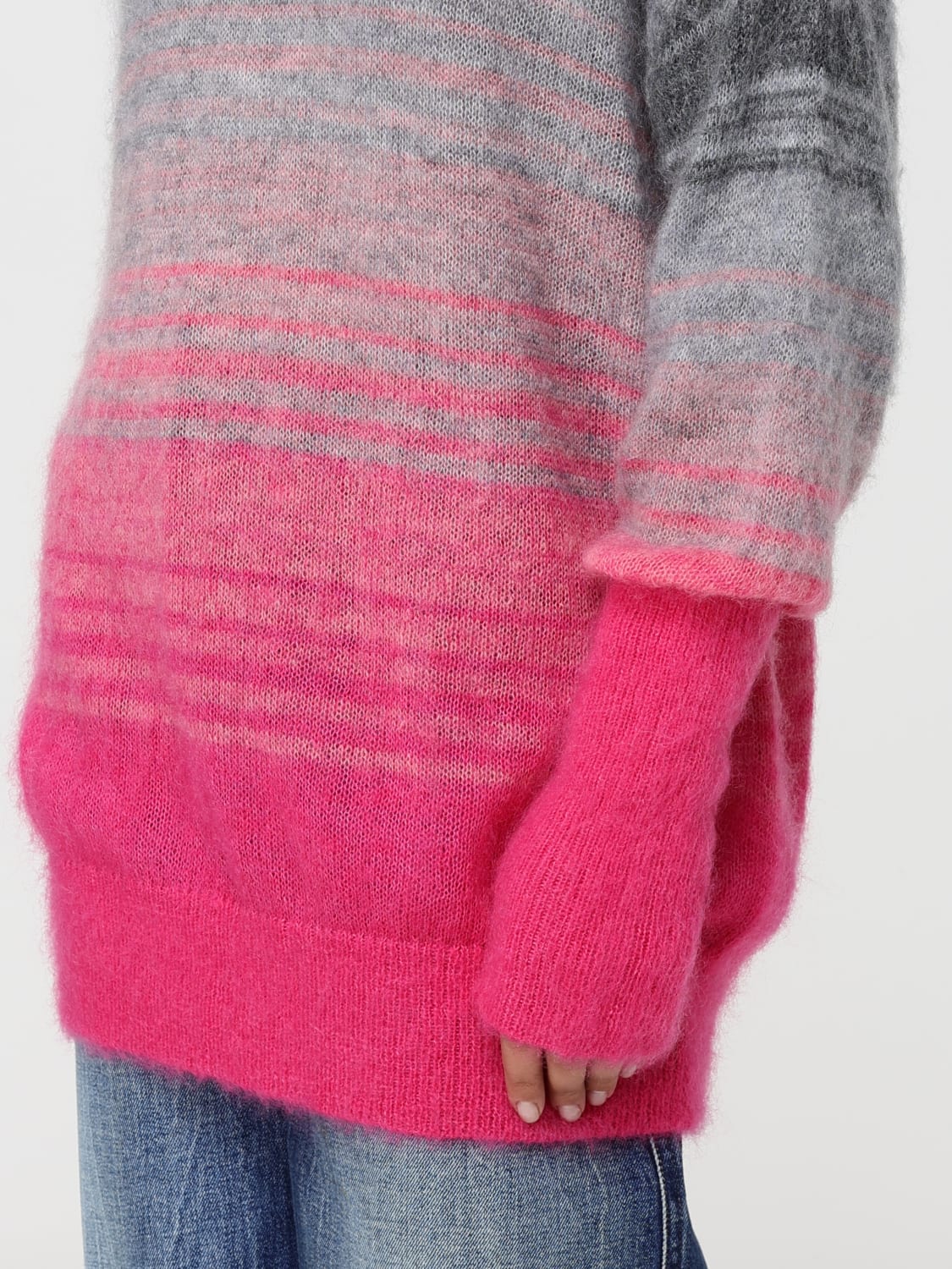 TWINSET ACTITUDE JERSEY: Top mujer Twinset Actitude, Rosa - Img 3