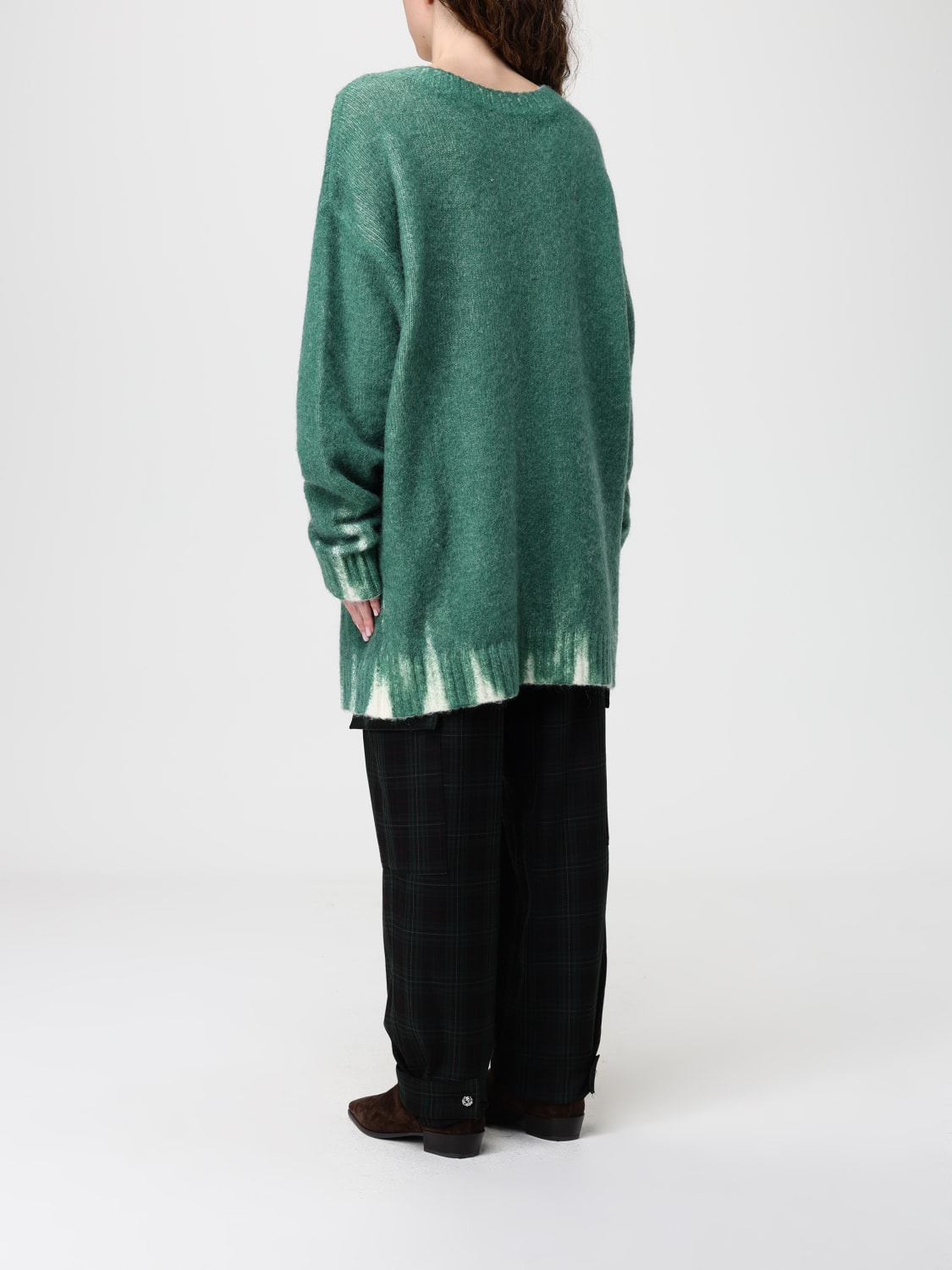 TWINSET ACTITUDE SWEATER: Top woman Twinset Actitude, Green - Img 2