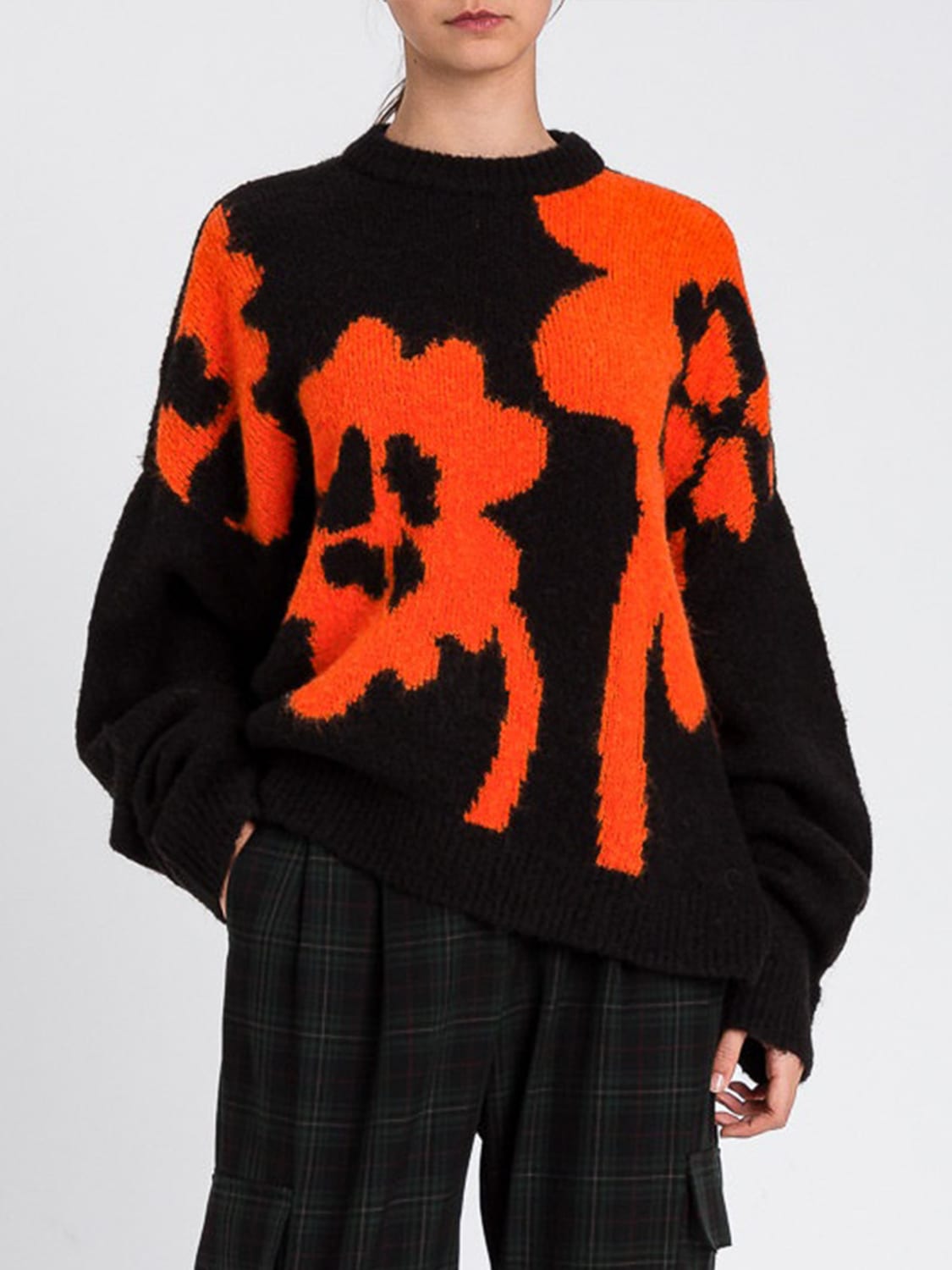 TWINSET ACTITUDE SWEATER: Top woman Twinset Actitude, Black - Img 1