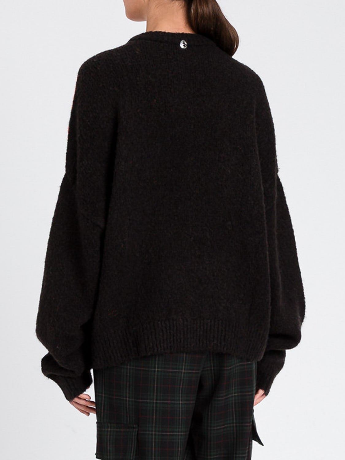 TWINSET ACTITUDE SWEATER: Top woman Twinset Actitude, Black - Img 2