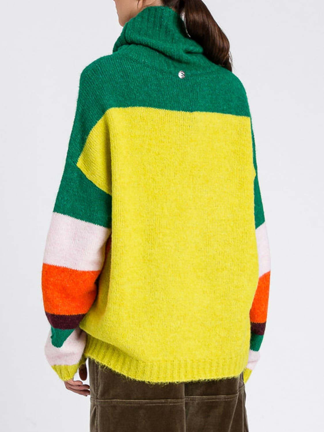 TWINSET ACTITUDE PULLOVER: Top damen Twinset Actitude, Gestreift - Img 2