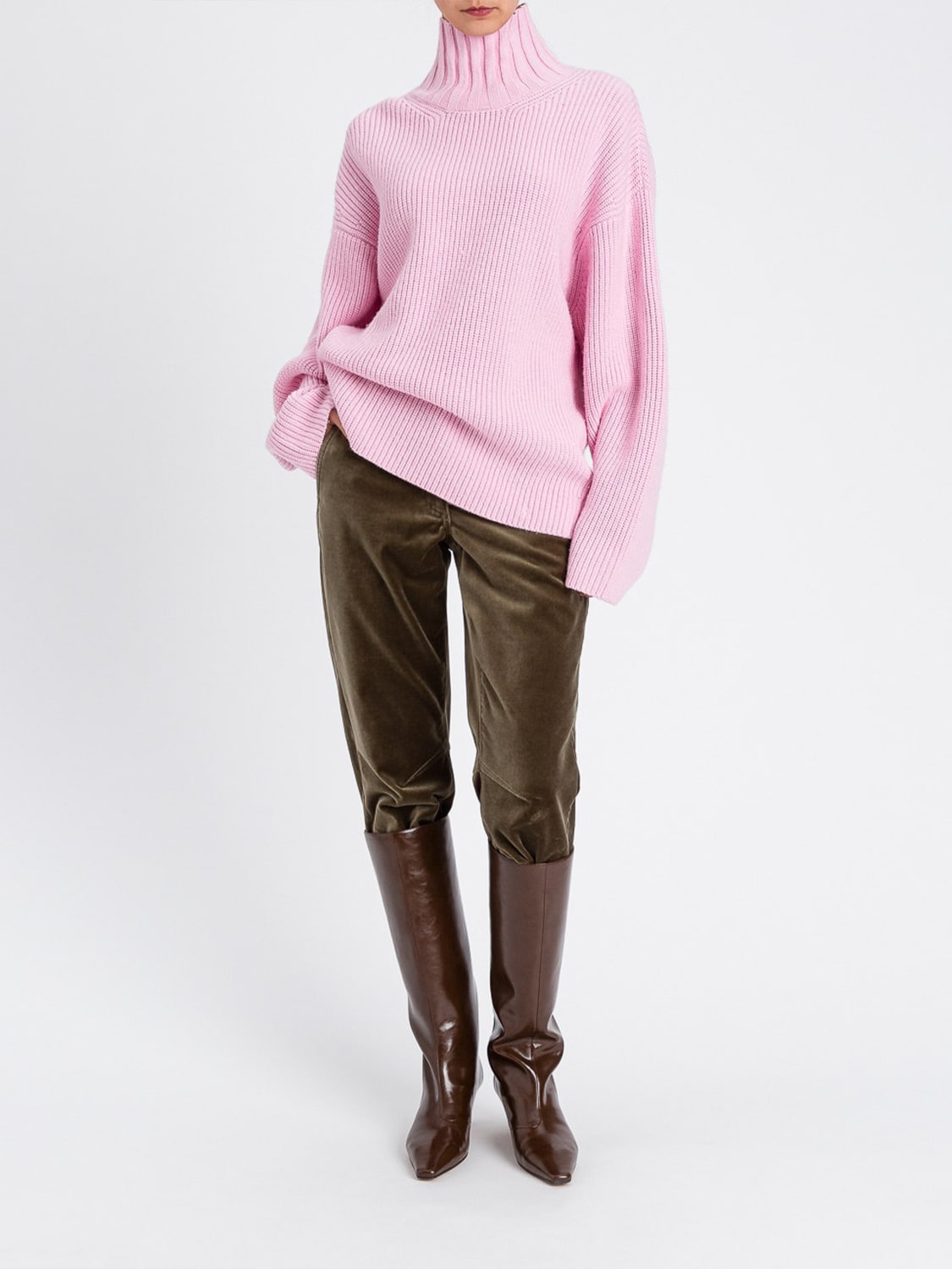 TWINSET ACTITUDE SWEATER: Top woman Twinset Actitude, Pink - Img 2