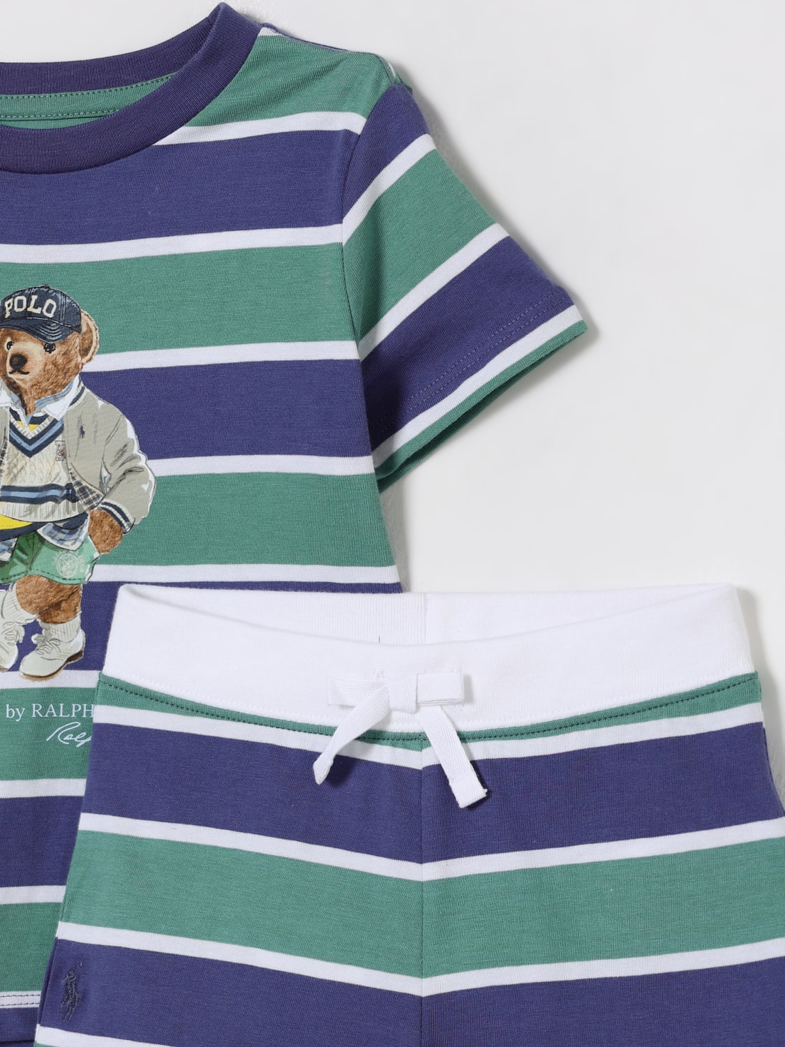 POLO RALPH LAUREN JUMPSUIT: Romper kids Polo Ralph Lauren, Blue - Img 3