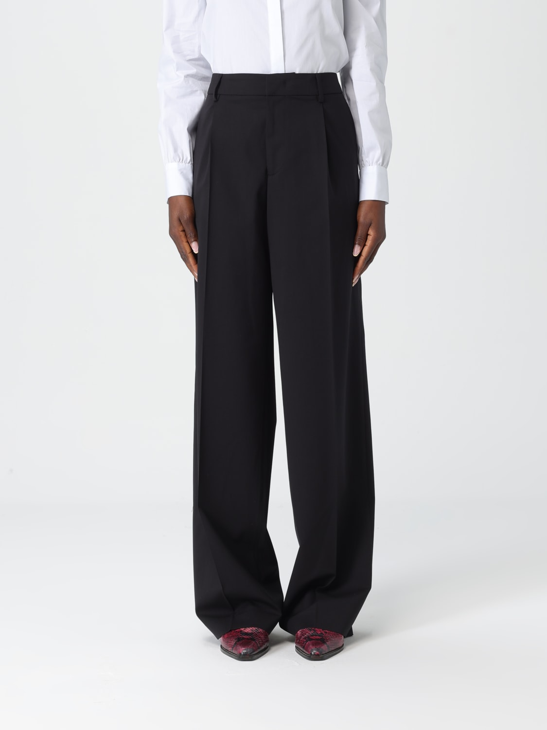 PT TORINO PANTALONES: Pantalones mujer Pt Torino, Negro - Img 1